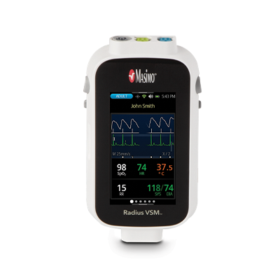 Vue frontale du Radius VSM