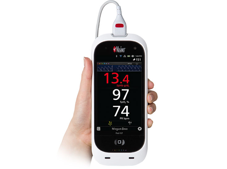 Masimo – Pulse CO-Oximeter de monitorage ponctuel Rad-67