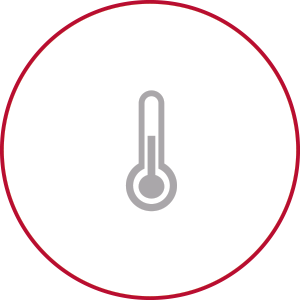 Masimo – Illustration d’un thermomètre gris 